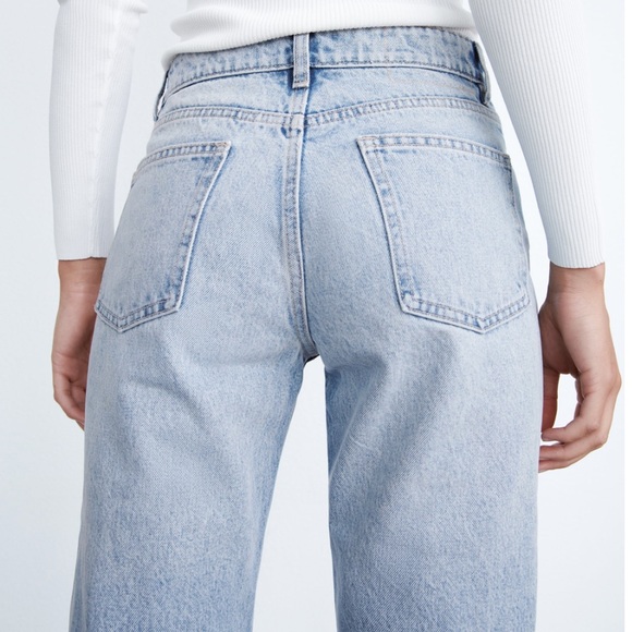 NWT Zara straight leg jeans - Picture 6 of 9